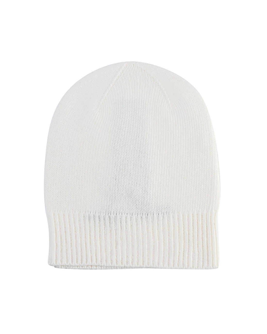 Crown of Edinburgh Cashmere Womens Cuffed Beanie COE 0047 CREAM